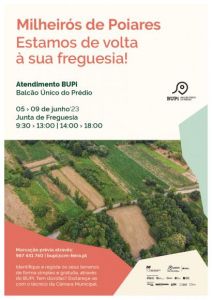 Campanha BUPi - Freguesia de Milheirós de Poiares - de 05 a 09 de Junho 2023