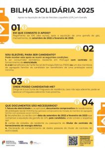BILHA SOLIDÁRIA 2025 - de setembro 2022 a fevereiro de 2025 - 10€