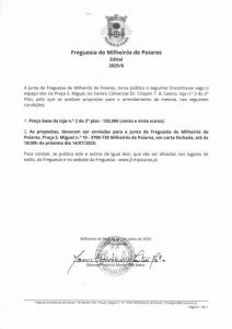 EDITAL 6/2025  - Apresentação de propostas