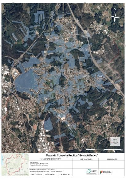 MAPA - CONSULTA P&Uacute;BLICA 'BEIRA ATL&Acirc;NTICO' (BUPi) - Milheir&oacute;s de Poiares