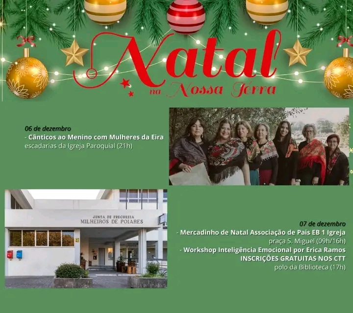 Cânticos ao Menino com Mulheres da Eira - escadarias da Igreja Paroquial