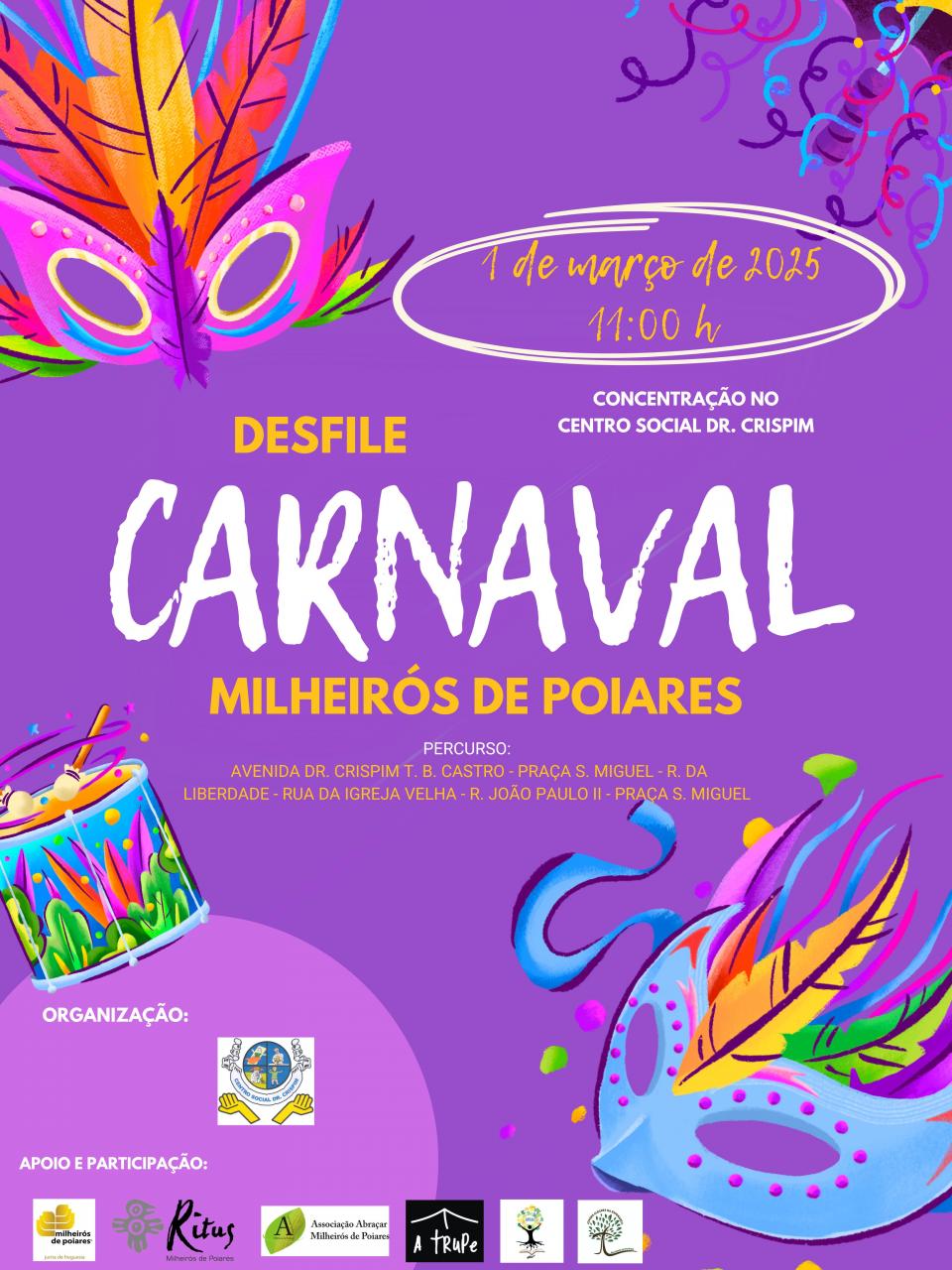 Desfile de Carnaval - Milheirós de Poiares