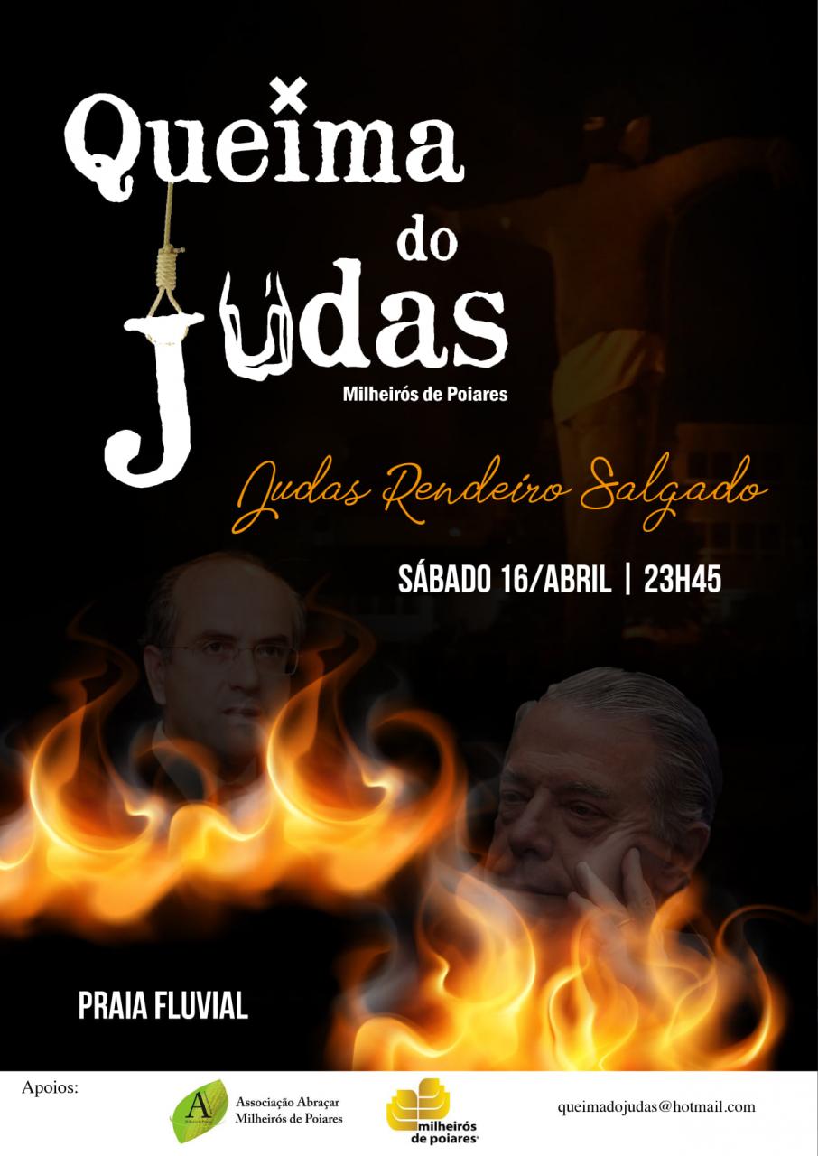 QUEIMA DO JUDAS 2022 - Milheirós de Poiares Judas Rendeiro Salgado