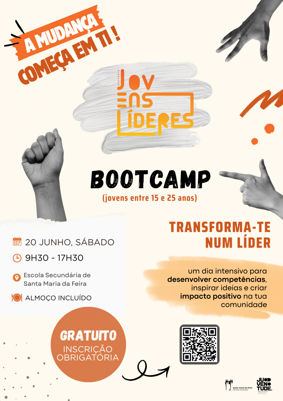 Bootcamp Jovens L&iacute;deres | inscri&ccedil;&otilde;es abertas