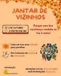 Jantar de Vizinhos - 2 de outubro a partir das 19h