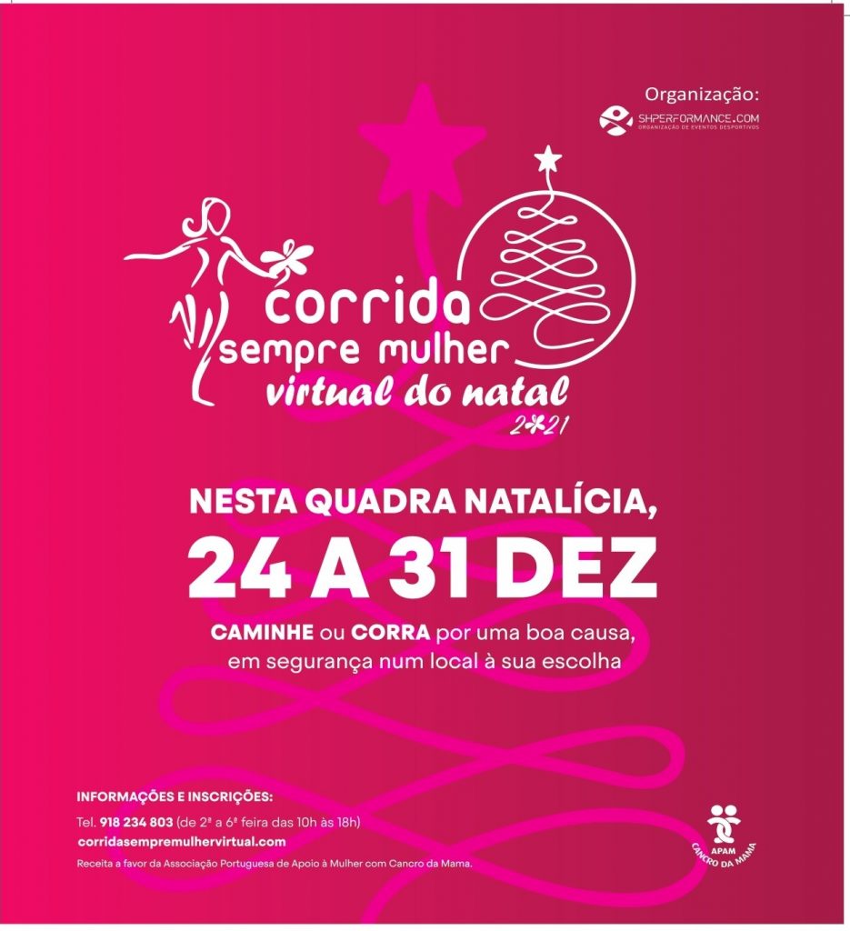 Corrida Sempre Mulher Virtual do Natal