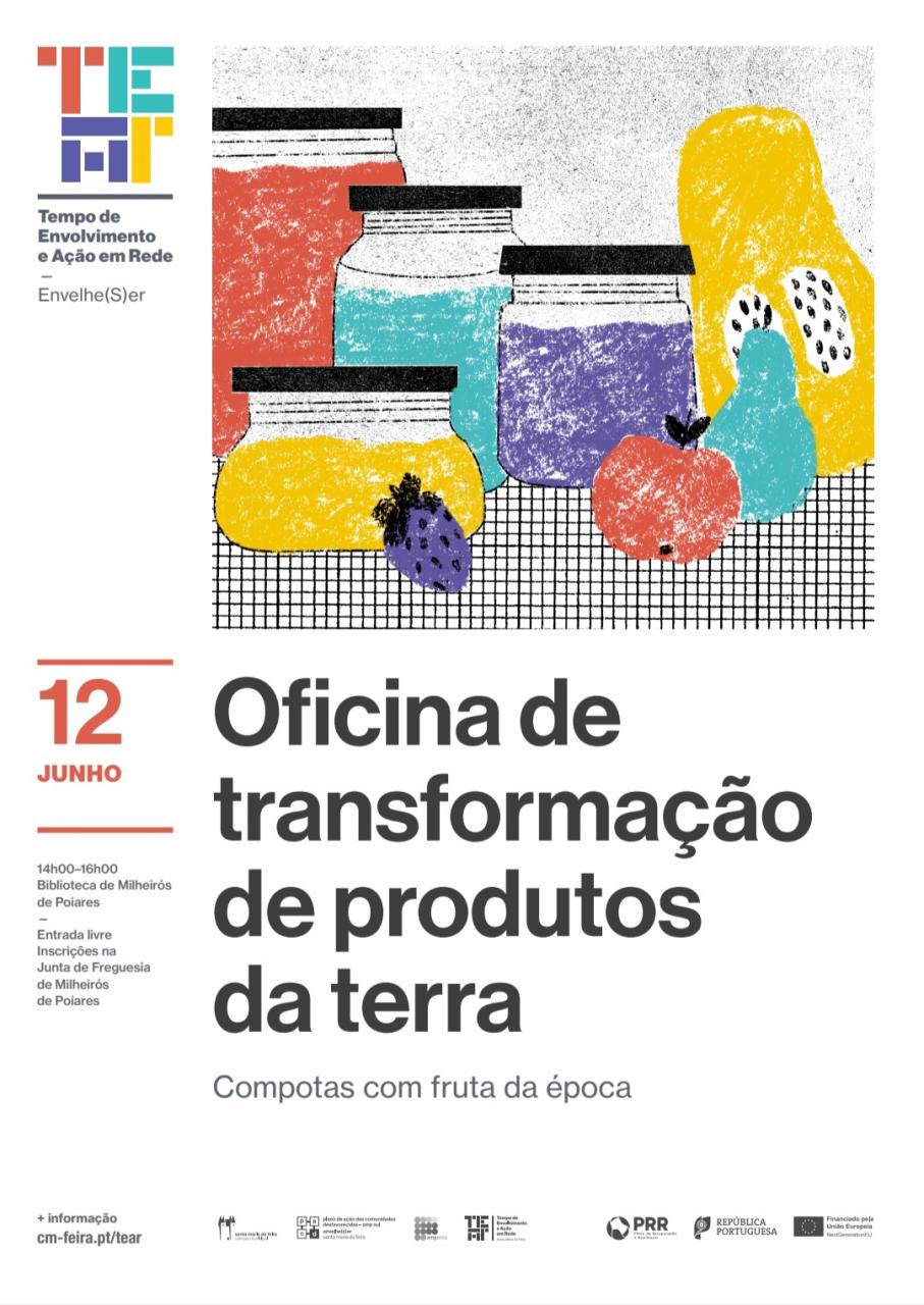 Oficina de Transformação de produtos - 14:00h  à 16:00h